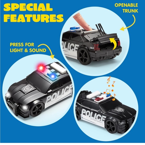 Friction Powered Emergency Vehicleπππwith Lightsπ¨&Soundsπ - Picture 5 of 8